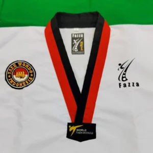 seragam dobok taekwondo fazza tc pro baju celana taekwondo fazza tc pro